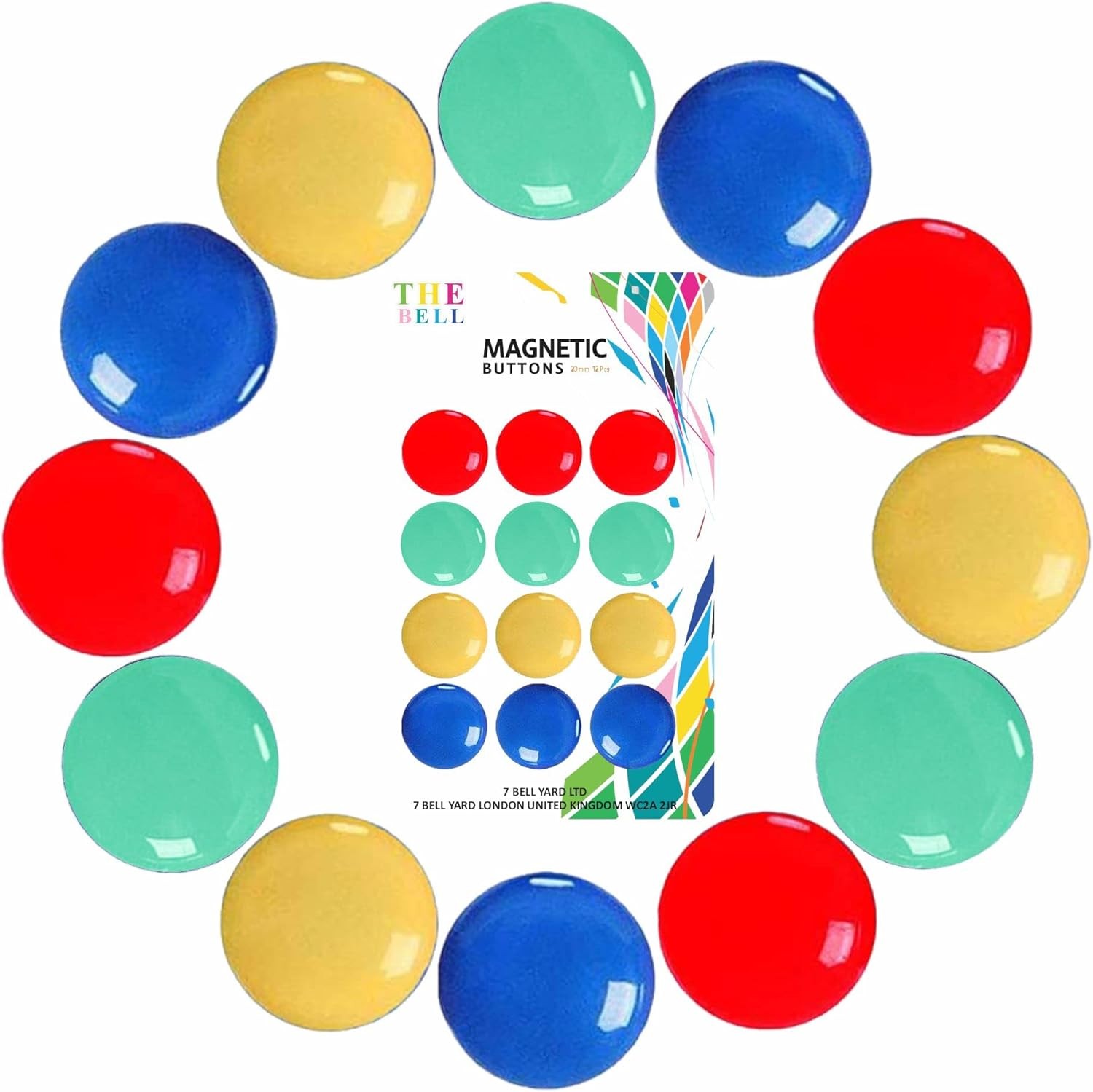 Magnets For Notice Board Strong Round Dots Buttons Magnet For Fridge Pin Board