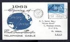 GB - 1963 Commonwealth Cable Compac Ordinary First Day Cover