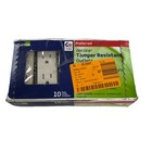 Leviton Decora T5325-TMP 15A 125V Tamper Resistant Outlet Light Almond (10-ct)