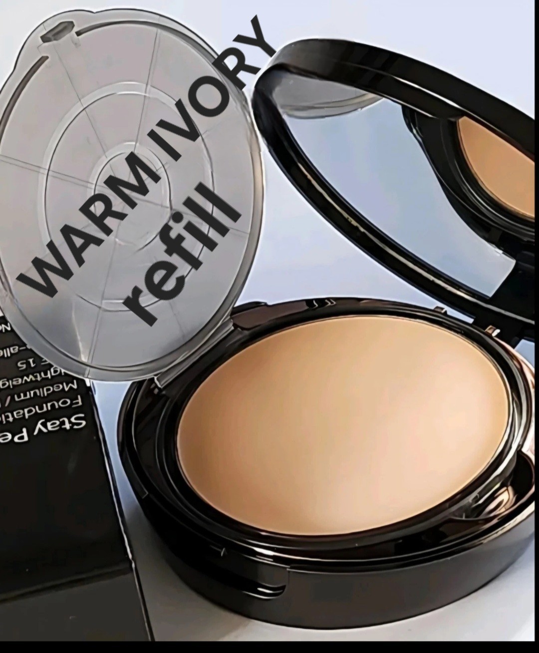 Boots No7 Stay Perfect Compact Foundation WARM IVORY 12g Refill Only