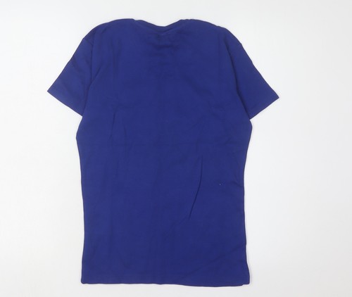 Camiseta Superman Unisex Adultos Azul L Cómic Informal - Imagen 2 de 12