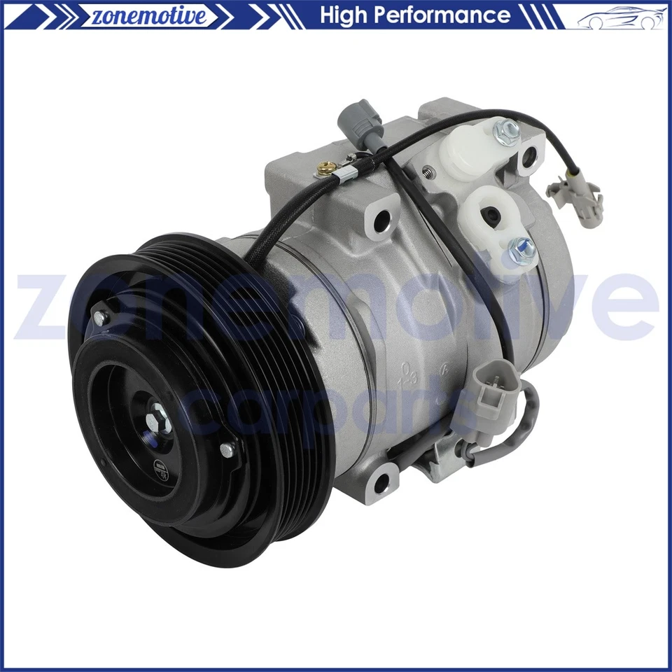Compresor de aire acondicionado V6 para Toyota Camry para Highlander 2004-2005 2006 Foto 4 de 4