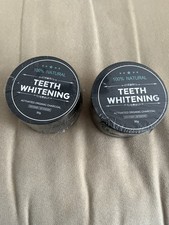 Zahnaufhellungspulver Aktivkohle 100% Natural Teeth Whitening Organic 30 g