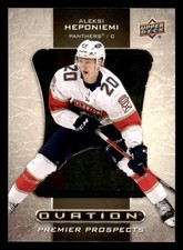 2020-21 Upper Deck Ovation #O37 Aleksi Heponiemi