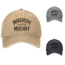Vintage Letter Baseball Cap Adjustable Dad Hat Cotton Cap