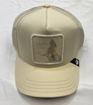 Goorin Bros Tonal Amigo Chihuahua Eggshell Trucker Hat-NWT-Fall  26 Collection