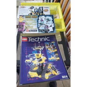 VINTAGE LEGO 8414 TECHNIC MOUNTAIN RAMBLER BOX AND MANUAL ONLY