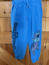 Disney Parks Walt Disney World Youth 10 Stitch Sweatpants Joggers Blue