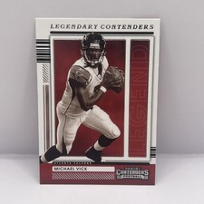2021 Panini Contenders Football Michael Vick Legendary Contenders LGD-MVI