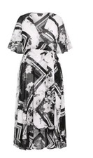 City Chic Small Maxi Wrap Nina Plus Size 16