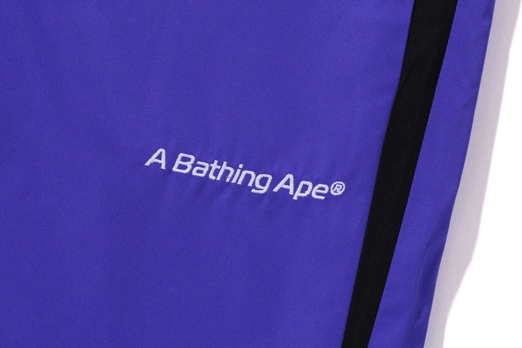 A BATHING APE Men's NYLON LOOSE FIT TRACK PANTS 1K80152318 z A BATHING APE Men's NYLON LOOSE FIT TRACK PANTS 1K80152318 z