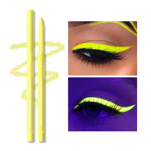 Lápiz delineador de ojos líquido colorido delineador de ojos gel pluma maquillaje impermeable de larga duración/ - Imagen 16 de 19