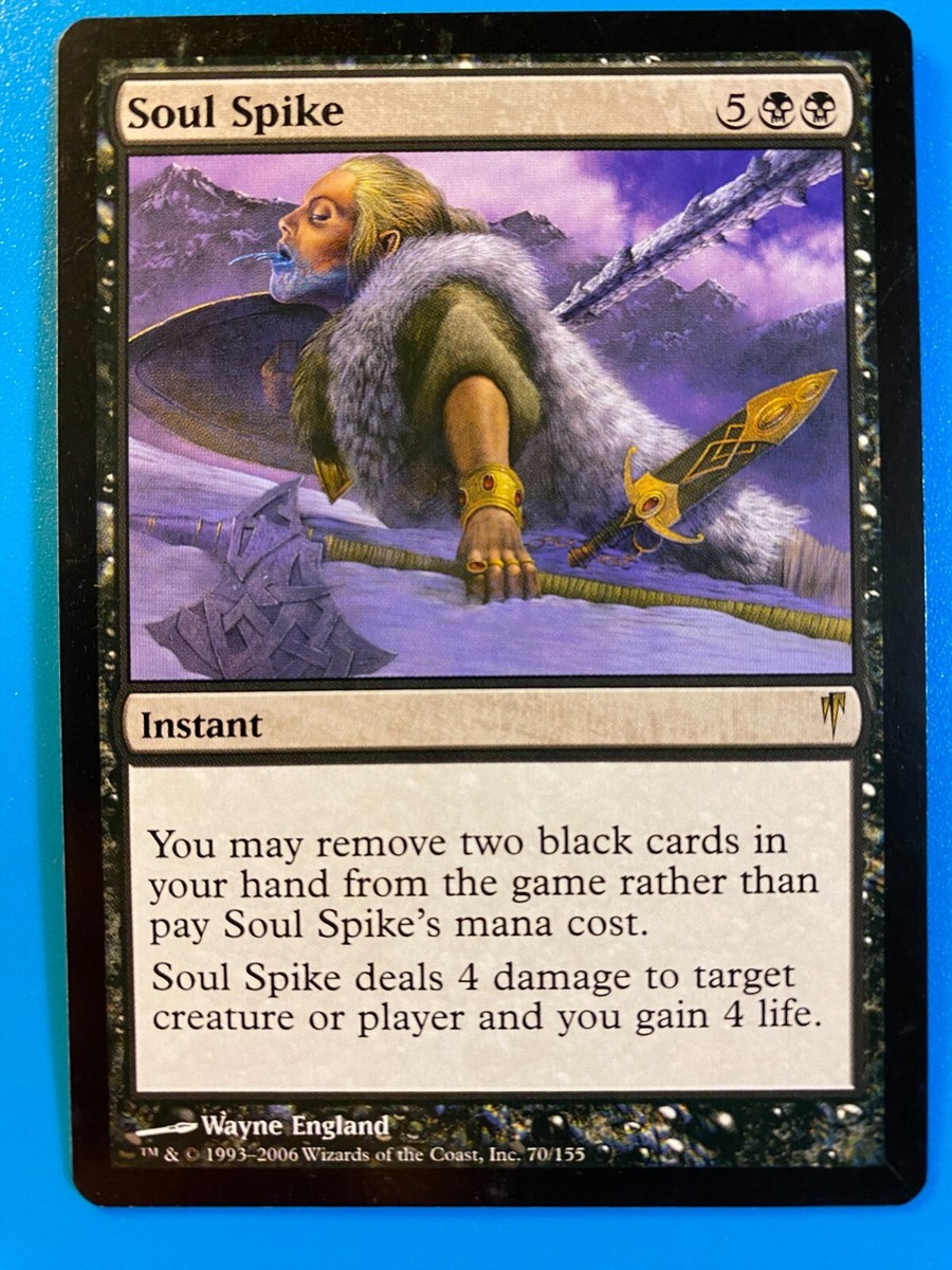 魂の撃ち込み/Soul Spike　４枚 魂の撃ち込み/Soul Spike》[CSP] 黒R | 日本最大級 MTG通販サイト