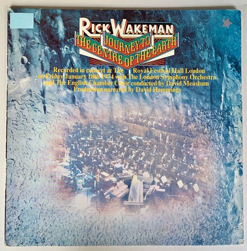 Rick Wakeman – Journey To The Centre Of The Earth 12" LP 1974 Gatefold