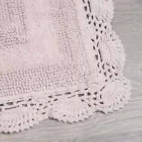 Tappeti da bagno e tappetini da bagno all'uncinetto Laura Ashley cotone XL, 17x24/21x34, blush - Foto 2 di 5