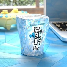 ICE BREAKERS Ice Cubes Mint Crystal Sugar Free ChewingGum 40 Pieces Pack of 6