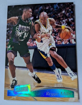 REGGIE MILLER, 1997-98 TOPPS STADIUM CLUB #41, w/ RAY ALLEN