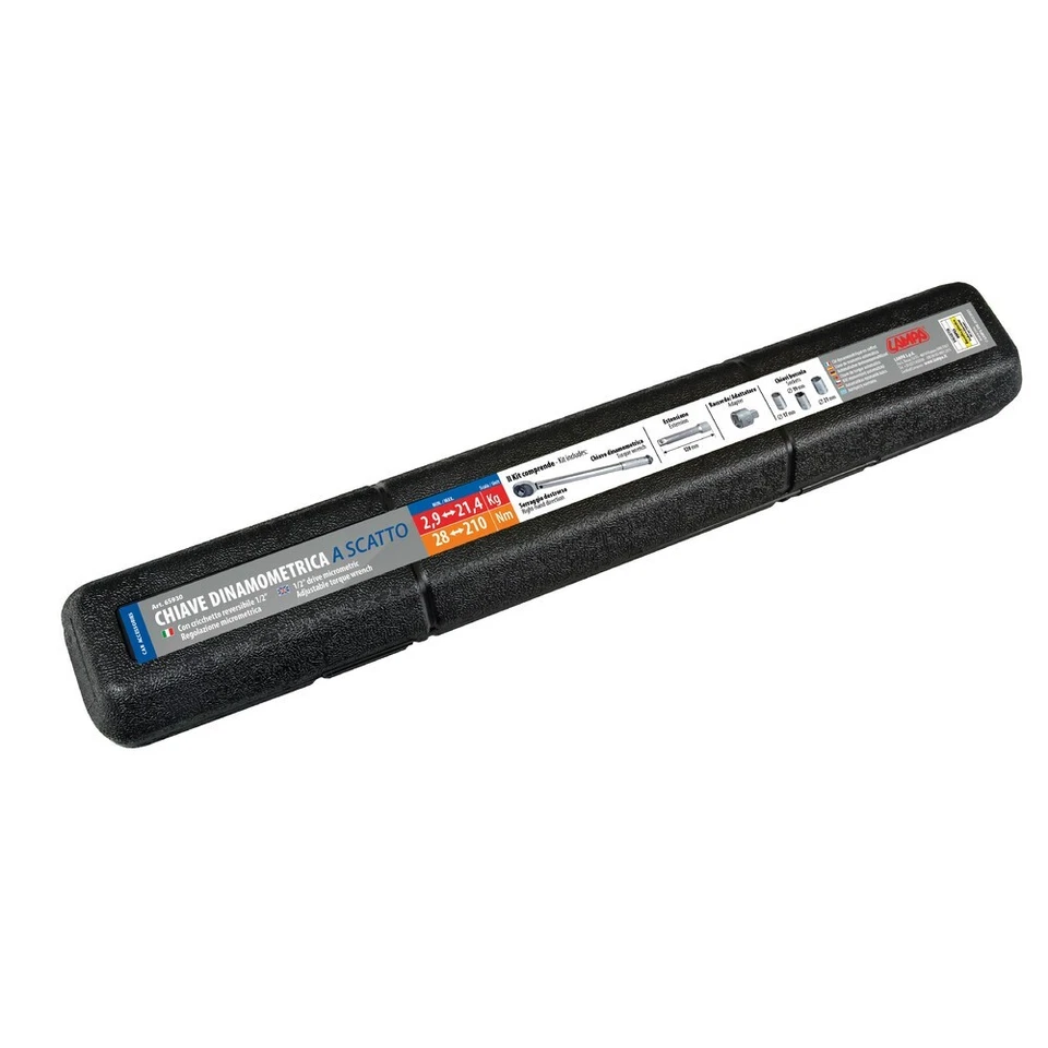 Clé Dynamométrique à Déclenchement Cliquet Réversible Démonter Roues + 3 - Photo 3/4