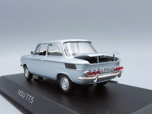 NSU TTS 1970 Silver 1/43 Norev 831022 Limousine Engine Plants Ag - Picture 8 of 12