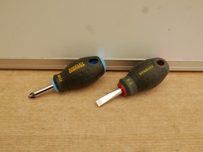 Stanley FatMax 30 mm STUMMELSCHRAUBENDREHER 6,5 MM SCHLITZ 65 404 & PZ2 65 409