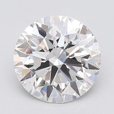 Round Excellent Cut 4.08 Cts F VS2 IGI Certified CVD Lab Grown Loose Diamonds