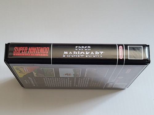 Super Mario Kart CASE ONLY Super Nintendo SNES Box BEST Quality Available - Picture 3 of 5