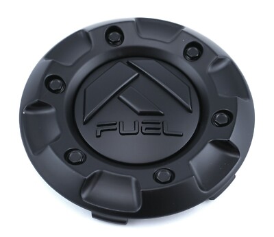 NEW Fuel Off-Road Matte Black Wheel Center Cap 4.25'' Top Insert 1001-58 6 Lug