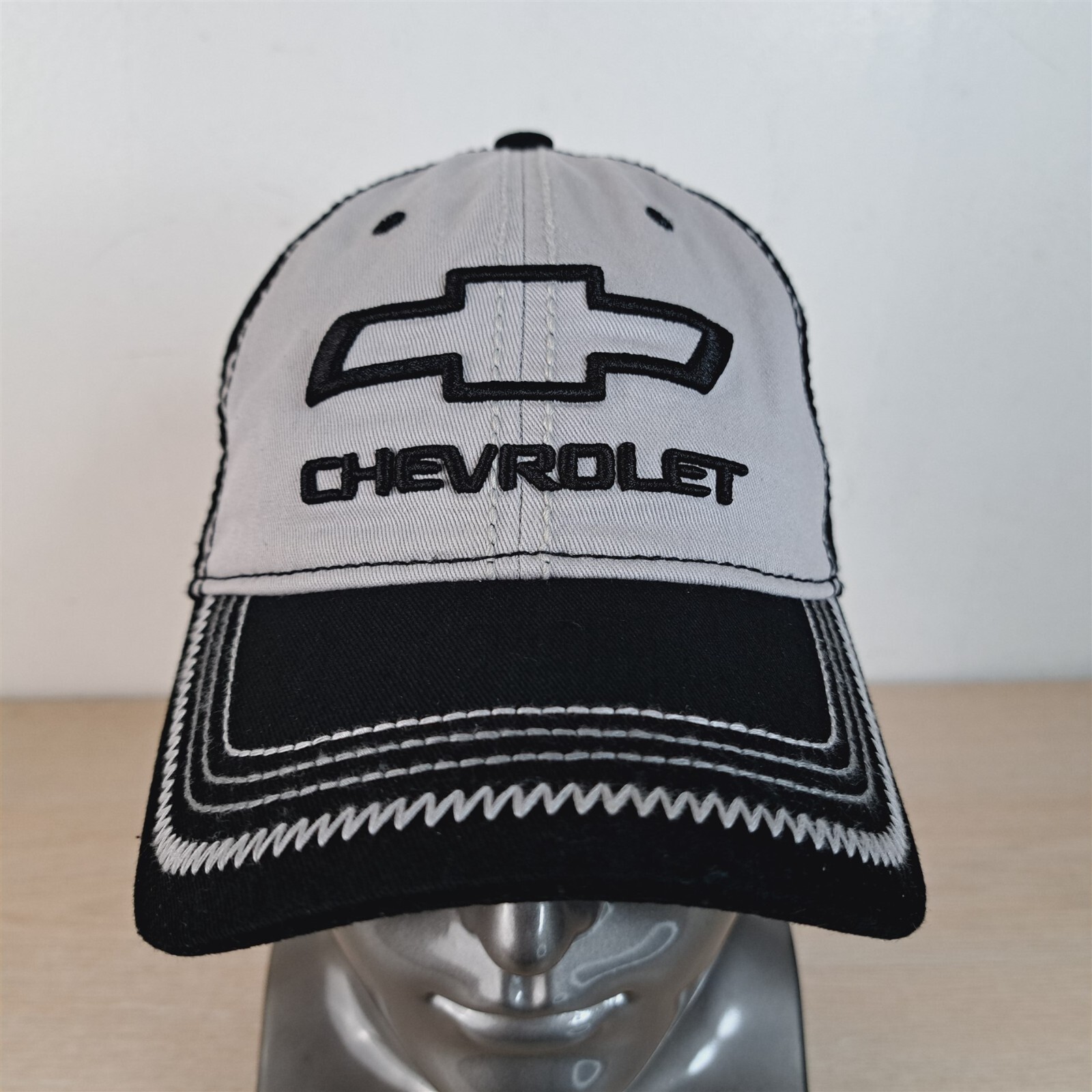 CHEVROLET BOWTIE ADJUSTABLE STRAPBACK BASEBALL HA… - image 1