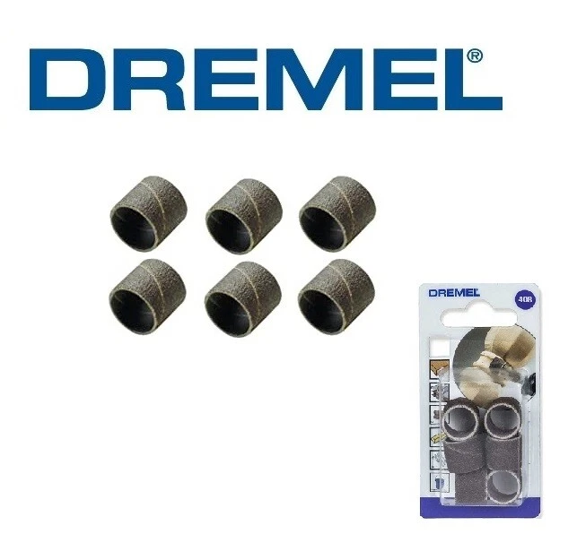 DREMEL 408 Sanding Bands D 13mm Grit 60 6 No Pack 2615040832