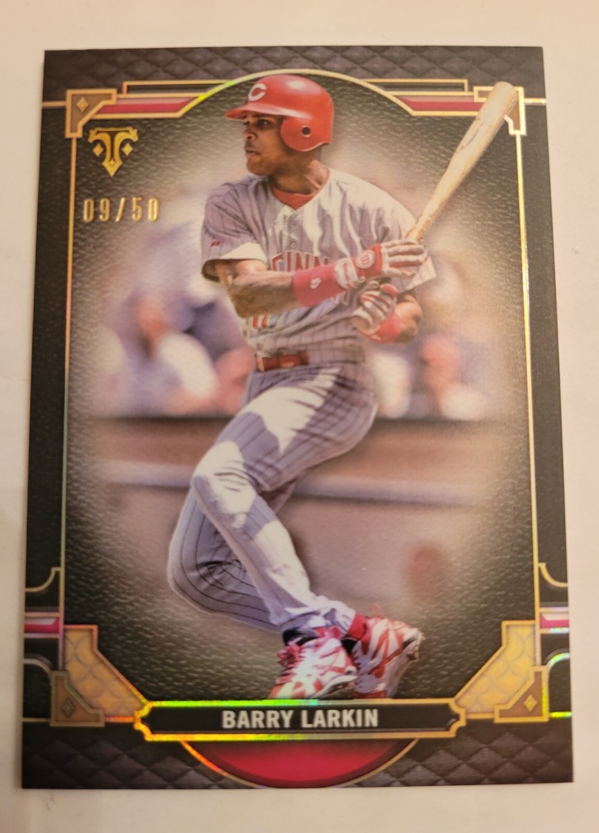 2022 Topps Triple Threads - Barry Larkin #83 Onyx /50 for 2022 Topps Triple Threads - Barry Larkin #83 Onyx /50 for