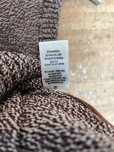Theory Women's Sleeveless Mock Neck Pullover Sweater Vest Maroon Size S Zippers - Picture 7 of 7