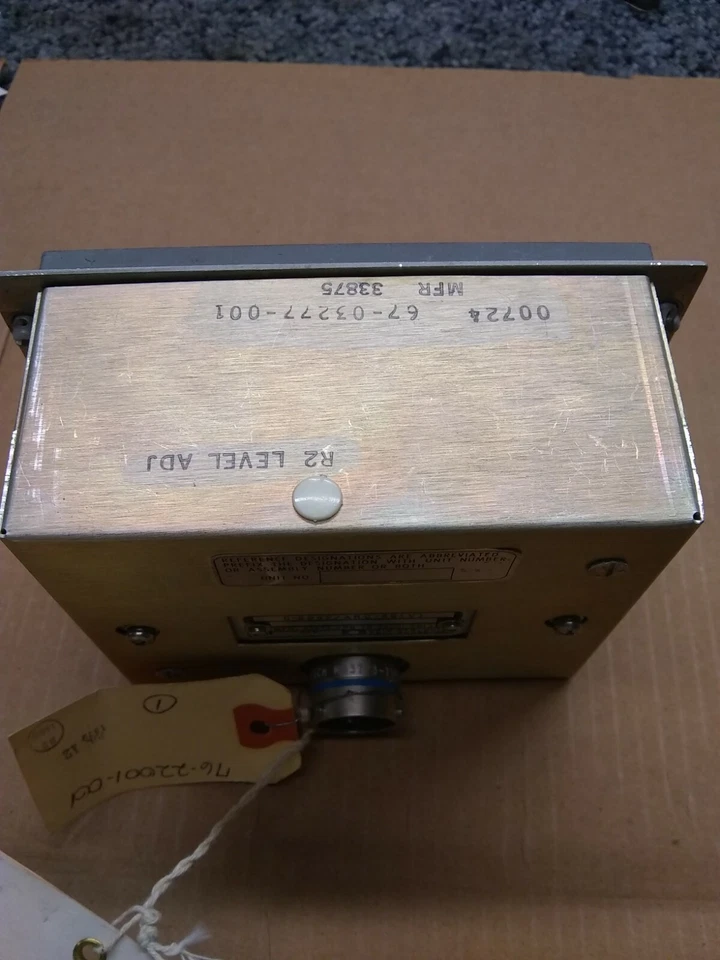 RAYTHEON 76-22001-001 LLAVE DE CONTROL AUTOMÁTICO C/8942/ARC-89(V) *SV* PROBADO Foto 3 de 4