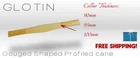 GLOTIN 5 pieces Bassoon Cane GOUGED SHAPED PROFILED PREMIUM QUALITY