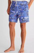 NWT JOHNNIE-O MAVERICK COPACABANA 7" SURF SHORTS BOARDSHORTS SWIM TRUNKS S