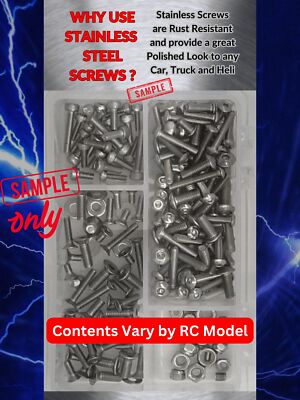 RCScrewZ Stainless Screw Kit sch006 for Schumacher Big 6 Nitro