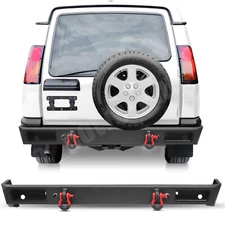 Yeego Texture Rear Bumper fits 1999-2004 Land Rover Discovery 2 Ⅱ w/ D-Rings
