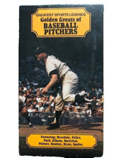 Golden Greats of Baseball Pitchers VHS Tape Sealed