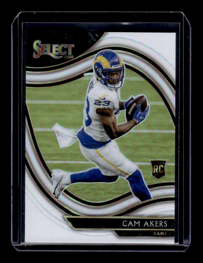 2020 Select Prizm White #355 Cam Akers /35 - EXACT SCAN