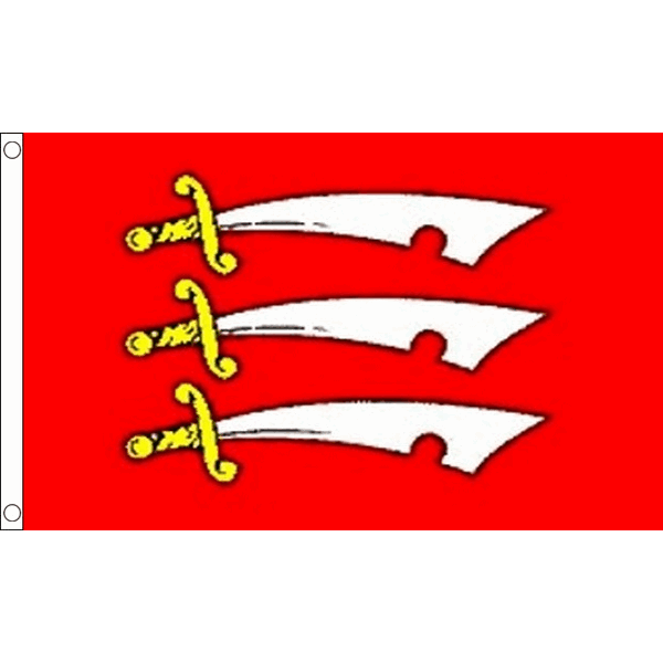 BANDIERA CONTEA DI ESSEX 150x90cm - BANDIERA COUNTY OF ESSEX - INGHILTERRA 90 x