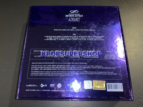 Infinite Effect Advance Live 2 CD 2 DVD Sungyeol Photocard Great Rare OOP |  eBay