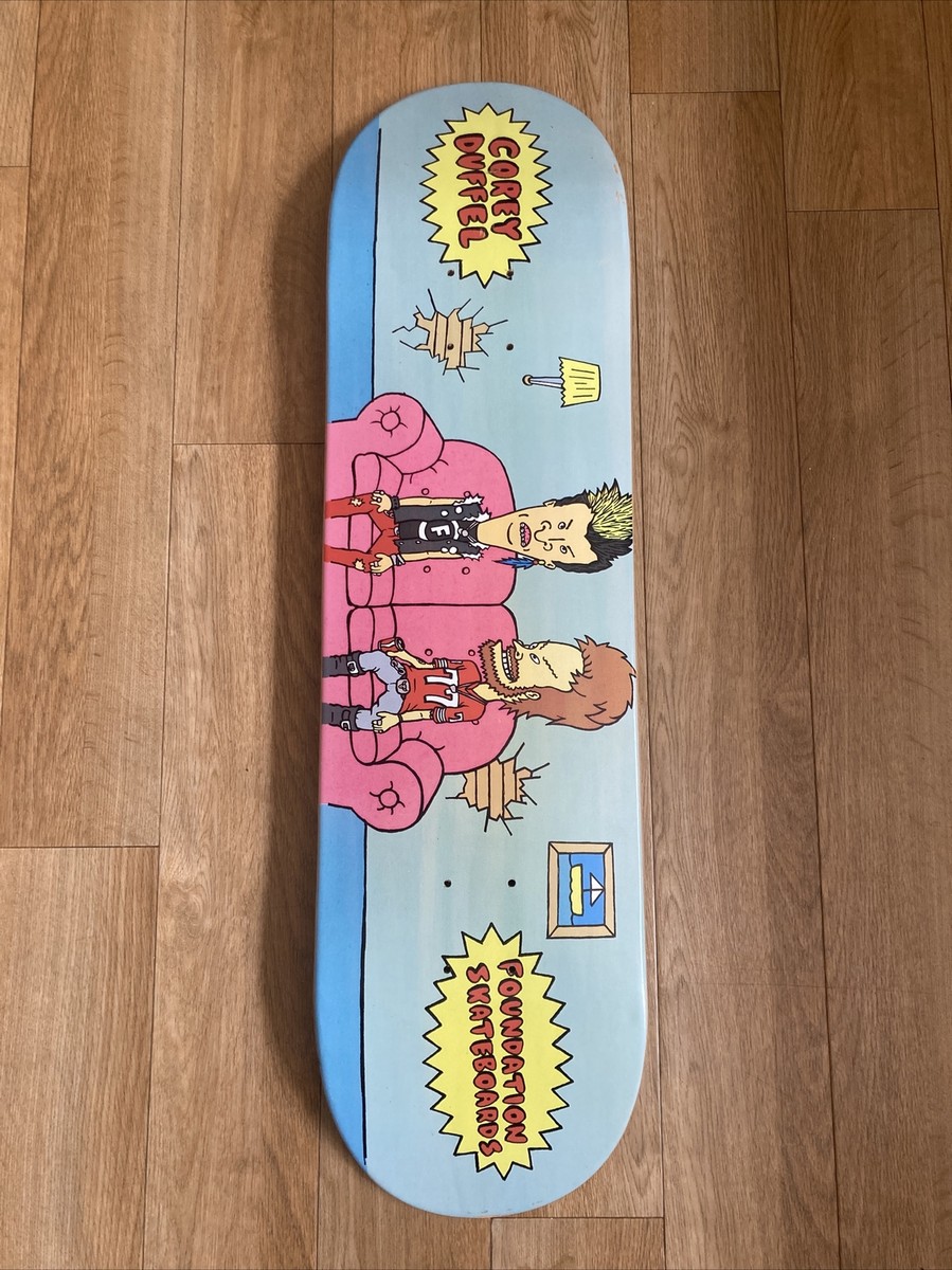 Foundation Corey Duffel Beavis Butthead 8.5” Skateboard Deck | eBay
