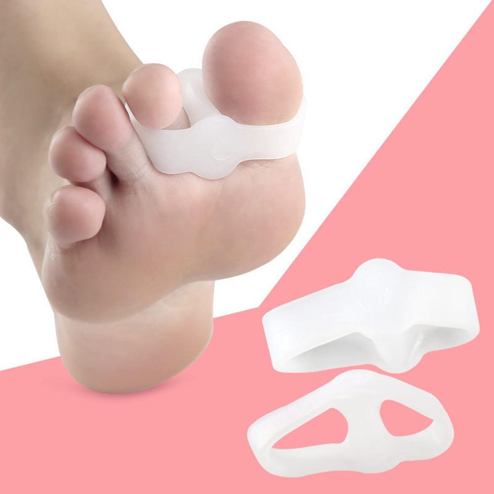 2pcs Toe Separator Bunion Hallux Valgus Corrector Foot Finger Straightener eBay