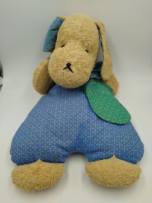 Sigikid Plush Bunny Crossbody Purse 14'' Green Blue Teal 100% BW Made in Germany
