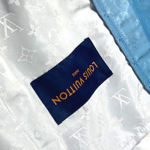 LOUIS VUITTON 1A8A7O Monogram Clouds Windbreaker Hooded Parka RM202 Jacket - Picture 6 of 17