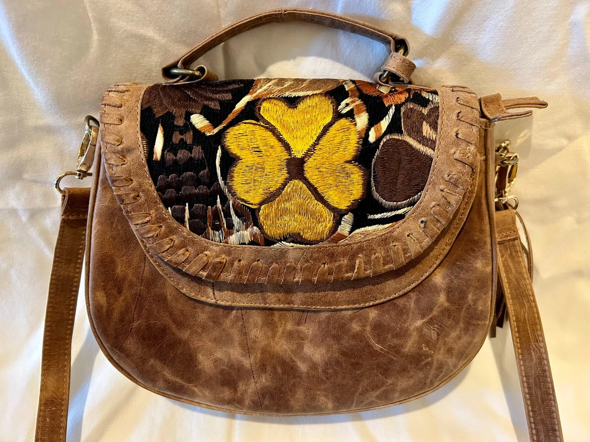 Mexican embroidered hotsell crossbody bag