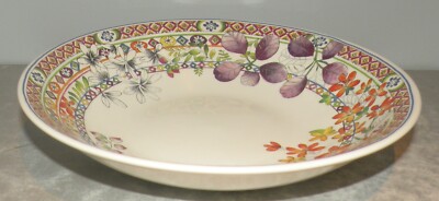 NEW  Soup Plate ( Pasta Plate ) , Bagatelle pattern   From GIEN , brand new