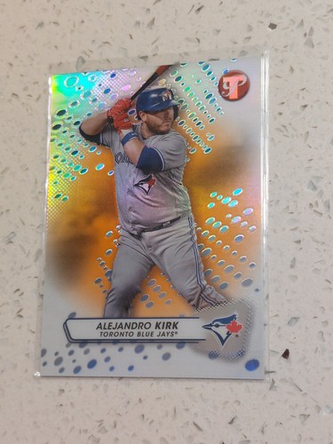 2023 Topps Pristine Orange Refractor Alejandro Kirk /25 Toronto Blue Jays - 第 1/2 張圖片