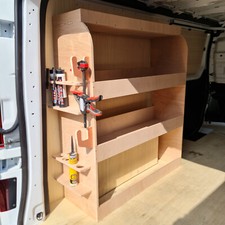 Vauxhall Vivaro Van Racking Driver Side | Heavy Duty Tool Storage Shelving