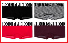 Victoria's Secret Pink Cool  Comfy Boyshort Panties Black Red Orchid Gray M L