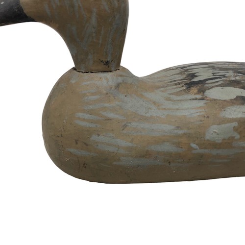 VTG Handpainted Gray Blind Duck Decoy Canvasback - Picture 3 of 21